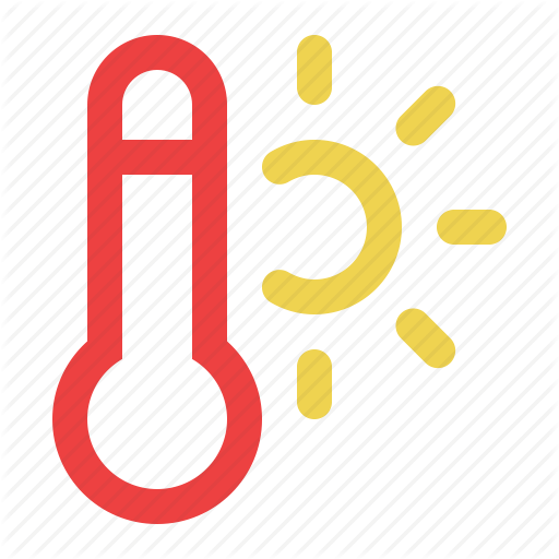 512x512 Forecast, Heat Wave, Hot, Temperature, Thermometer, Warm, Weather Icon
