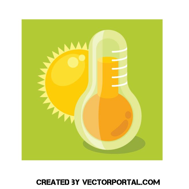 660x660 Hot Weather Icon Vector Image Icons Free Vectors Weather Icons