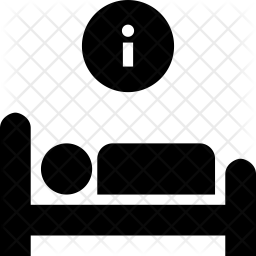 256x256 Hotel Bed Icon Of Glyph Style