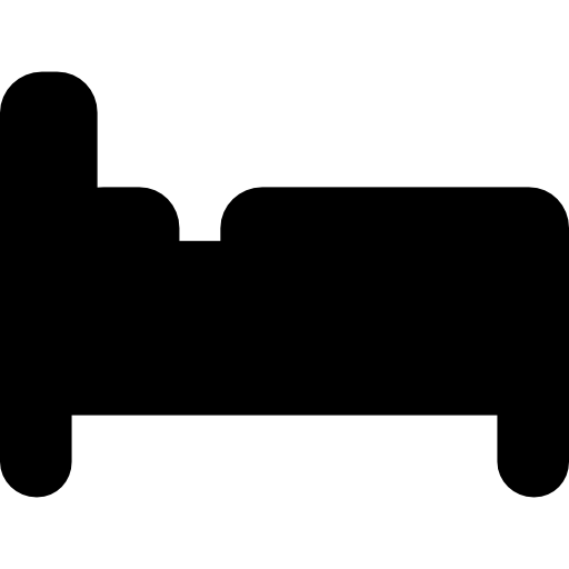 512x512 Hotel Bed Icons Free Download