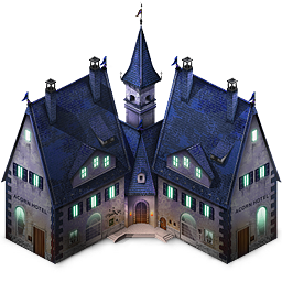 256x256 Haunted Hotel Icon Haunted Hotel Iconset Hybridworks