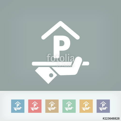 500x500 Hotel Icon Parking Stock Image And Royalty Free Vector