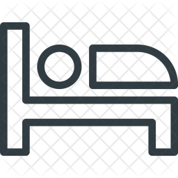 256x256 Hotel Icon Of Line Style