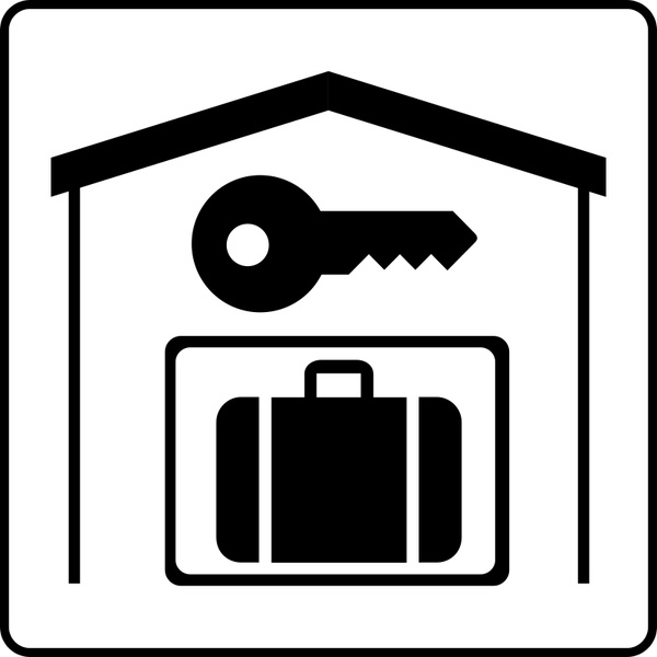 600x600 Hotel Icon Has Secure Storage In Room Free Vector In Open Office