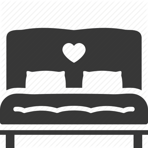 512x512 Bed, Double Room, Hotel Room Icon