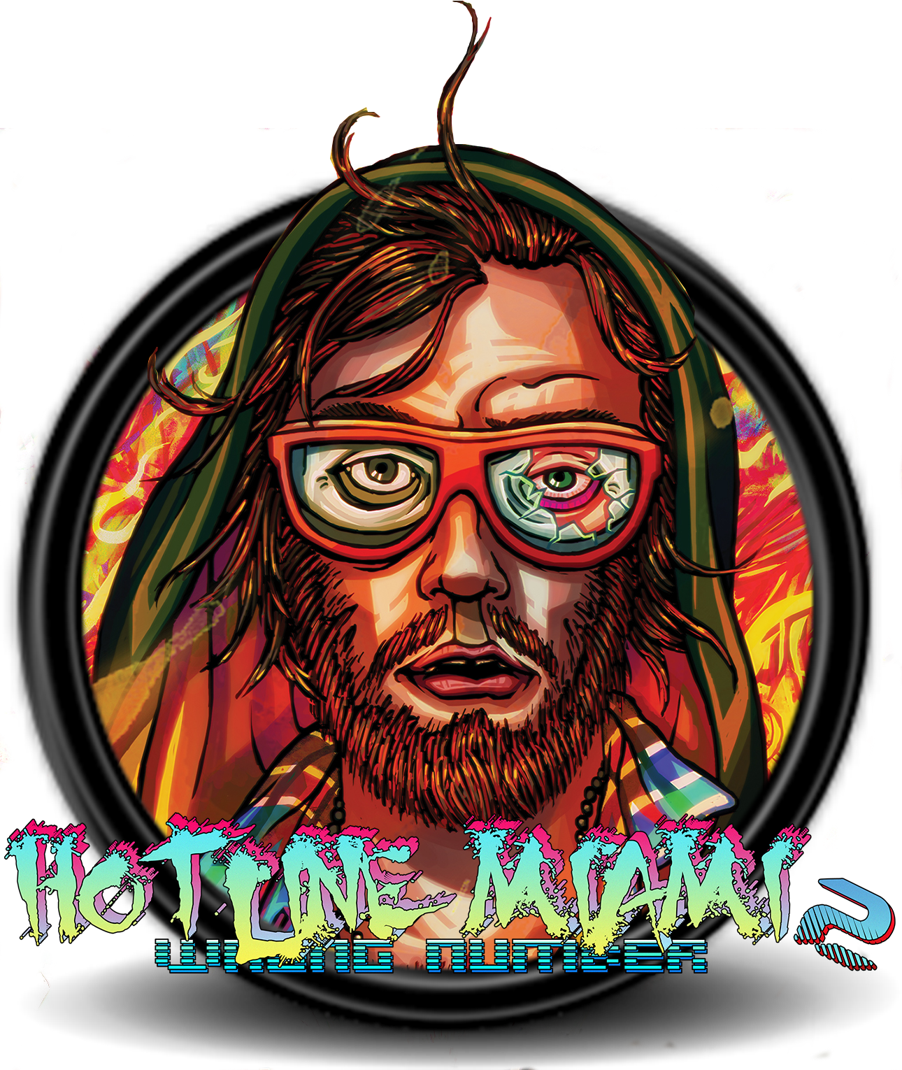 1290x1530 Hotline Miami Wrong Number Icon