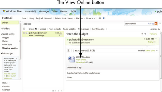 535x305 How To Open Hotmail E Mail Attachments