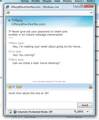 322x392 Screenshots Of Messenger Integrated With Hotmail Ars Technica