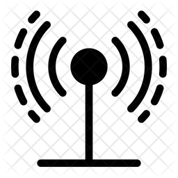 256x256 Hotspot Icon Of Glyph Style