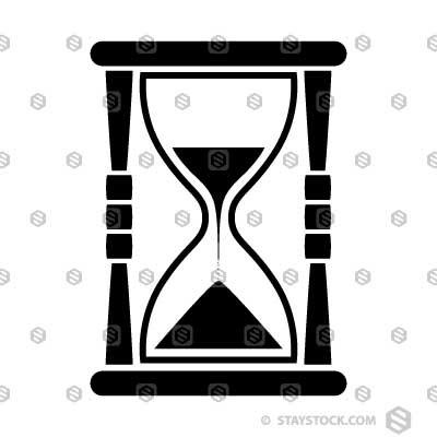 400x400 Hourglass Icon Staystock