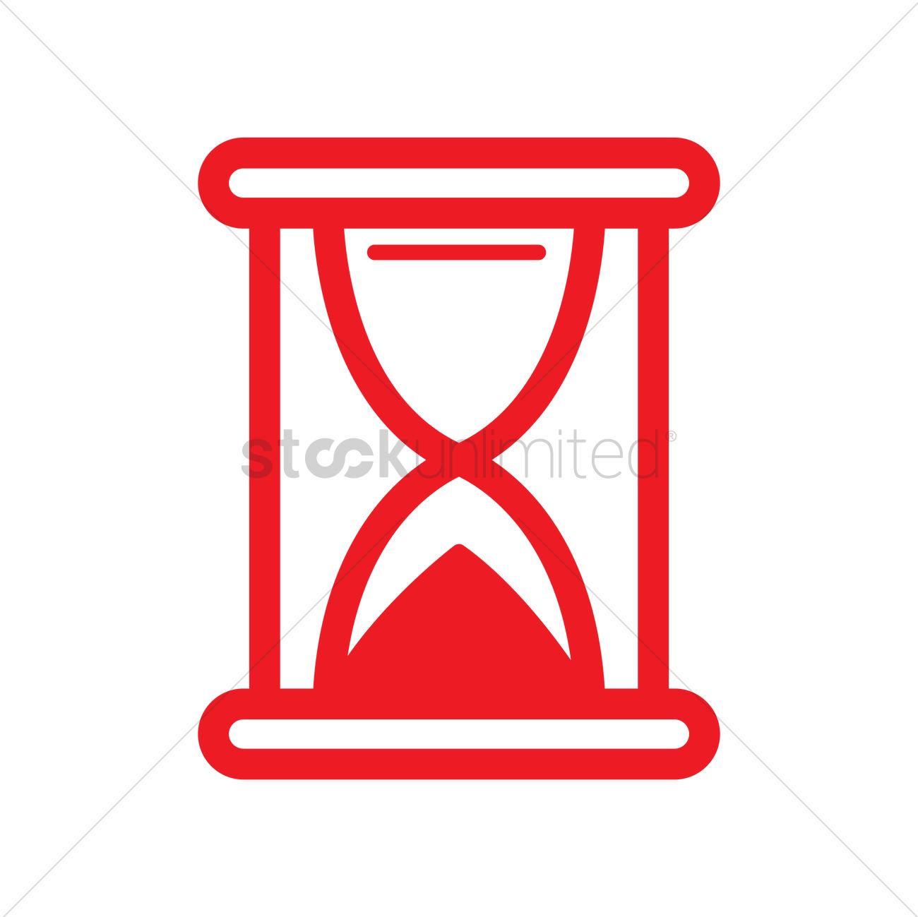 1300x1299 Hourglass Icon Vector Image