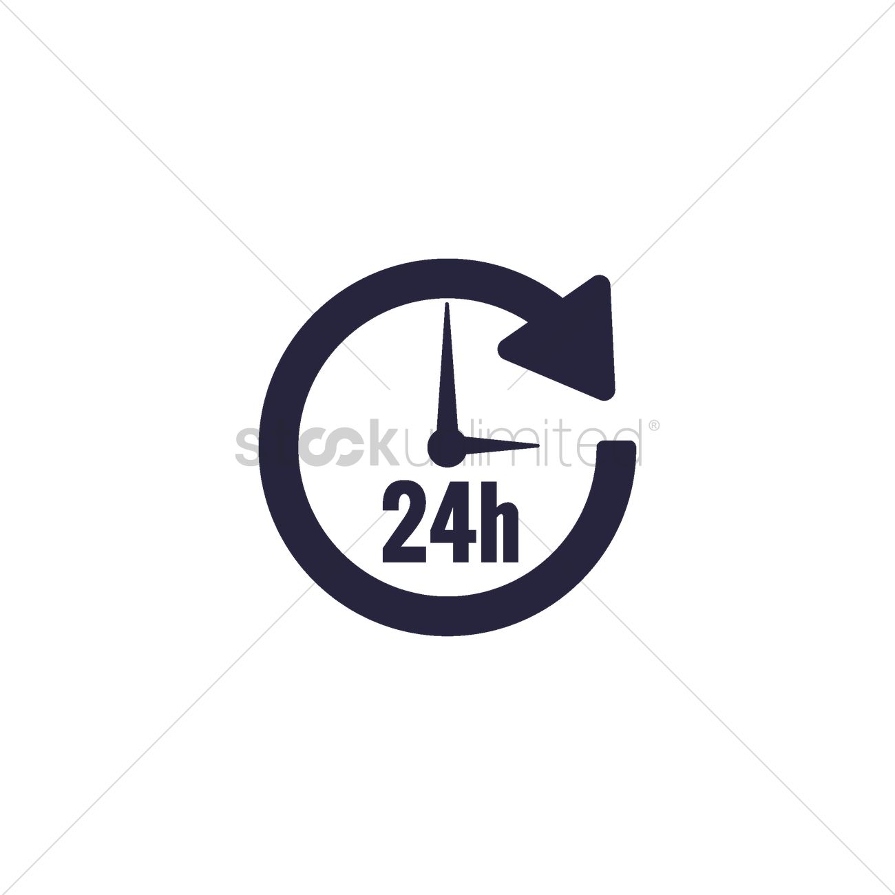 Hours Icon Vector Image 1300x1300 Hours Icon Vector Image