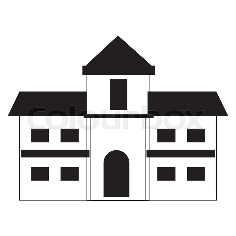 House Construction Real Estate Icon Stock Vector Colourbox 800x800 House Construction Real Estate Icon Stock Vector Colourbox