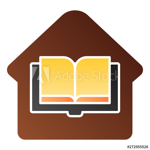 Home Library Flat Icon Home Book Color Icons In Trendy Flat Style 500x500 Home Library Flat Icon Home Book Color Icons In Trendy Flat Style
