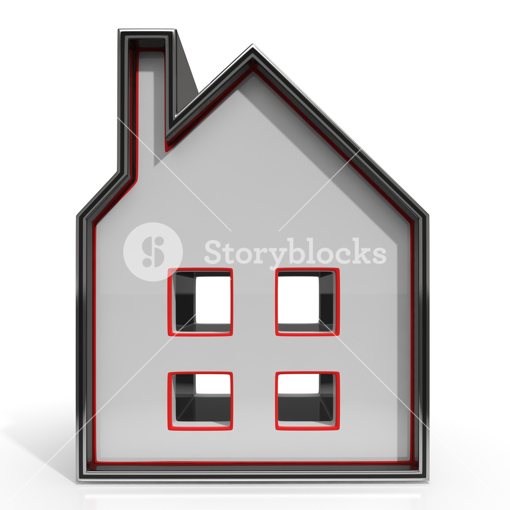 House Icon Showing Home For Sale Royalty Free Stock Image 1000x1000 House Icon Showing Home For Sale Royalty Free Stock Image