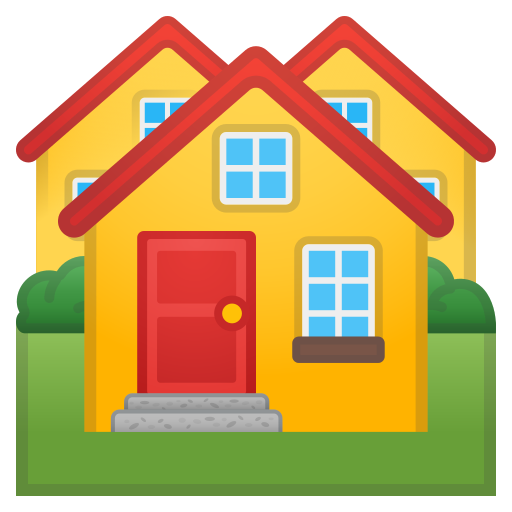 512x512 Houses Icon Free Of Noto Emoji Travel Places Icons