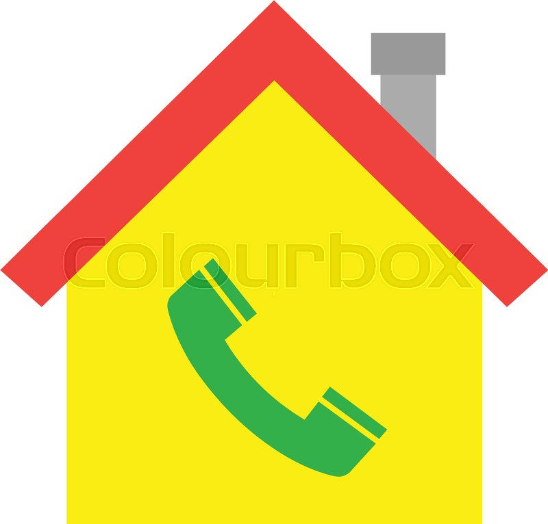 Vector Red Roofed Yellow House Icon Stock Vector Colourbox 800x766 Vector Red Roofed Yellow House Icon Stock Vector Colourbox