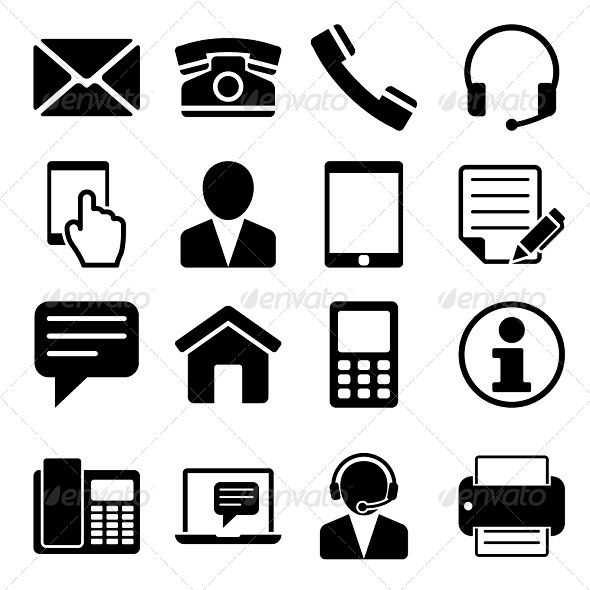 Contact Us Icons Set Assistance, Business, Call, Center 590x590 Contact Us Icons Set Assistance, Business, Call, Center