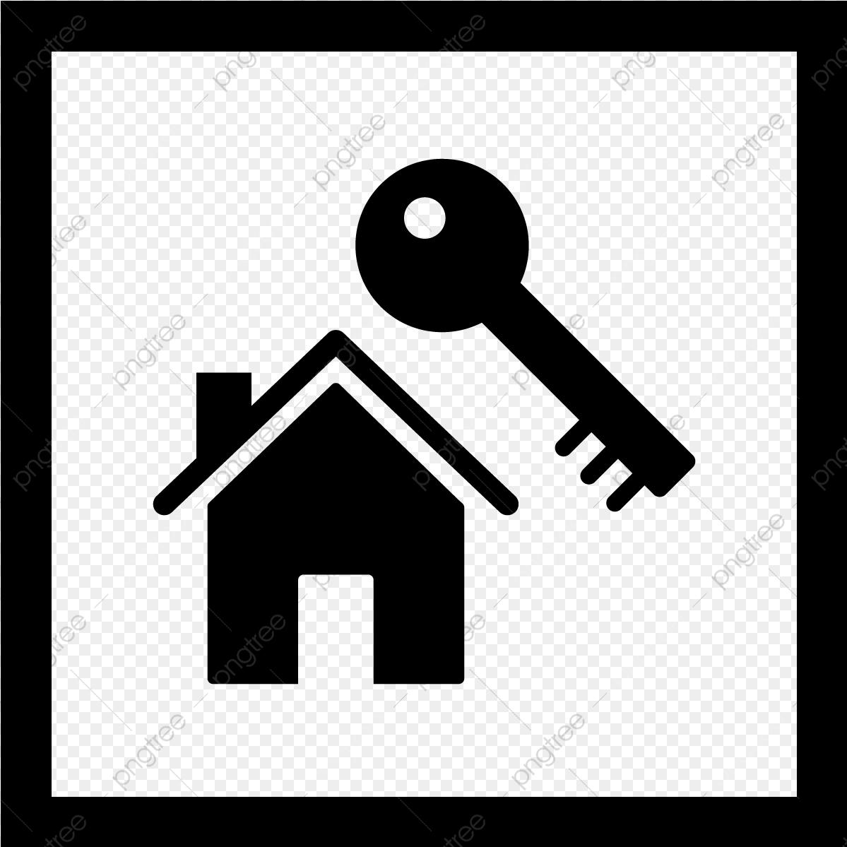 1199x1199 Vector House Key Icon, Key, House, Home Png And Vector