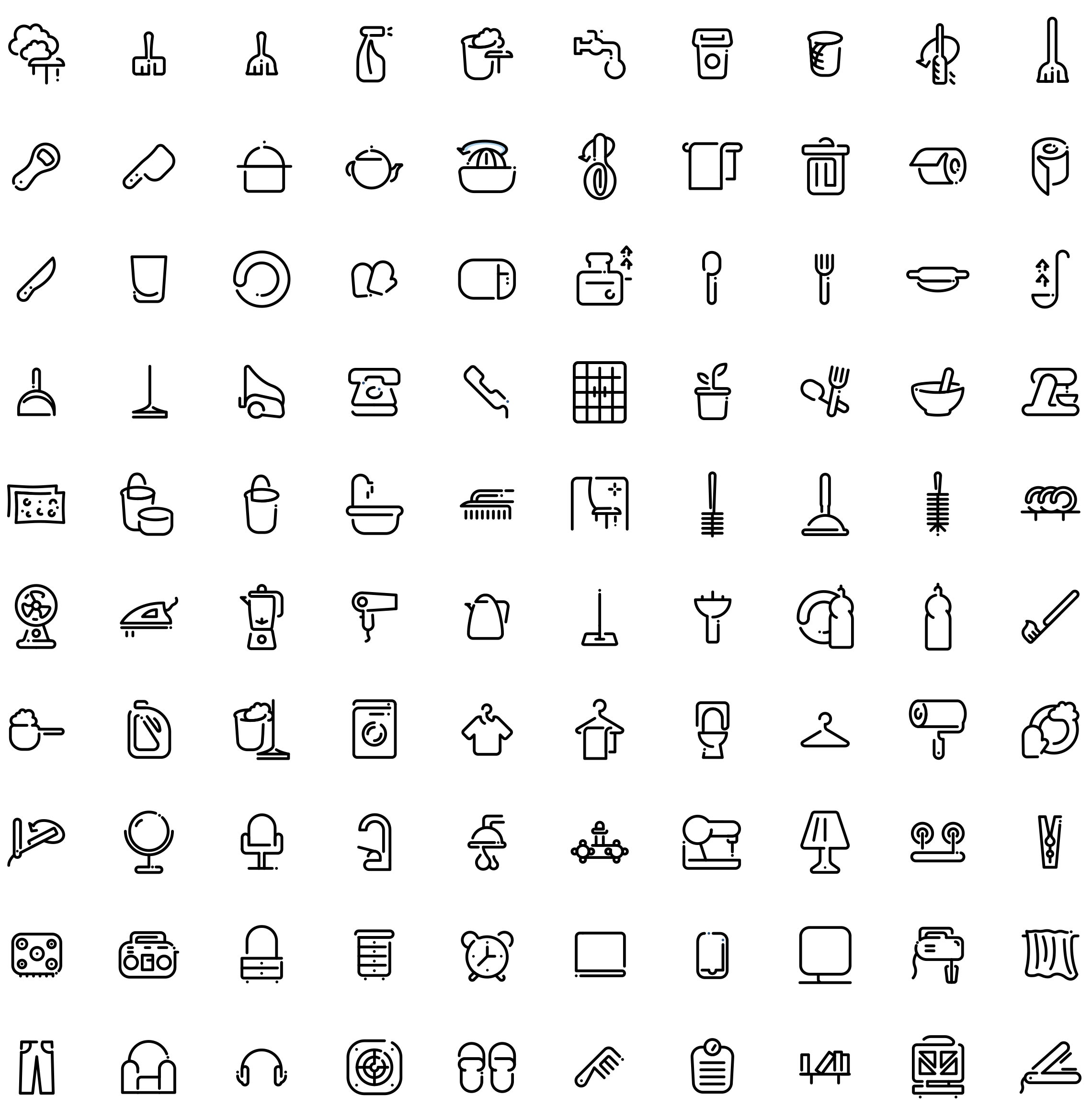 Minimal Line Icons 2280x2336 Minimal Line Icons