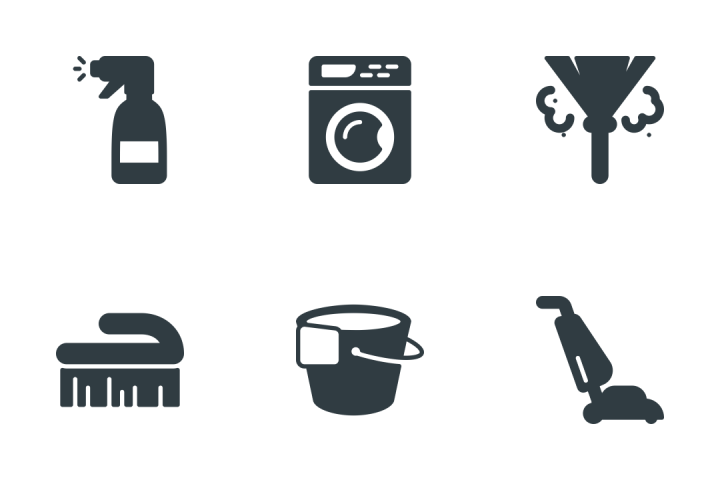 720x480 Download Cleaning And Housekeeping Icon Pack