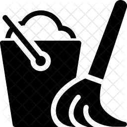 256x256 Housekeeping Icon Of Glyph Style