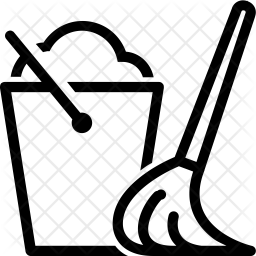 256x256 Housekeeping Icon Of Line Style