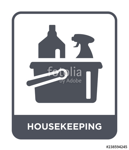 430x500 Housekeeping Icon Vector Stock Image And Royalty Free Vector