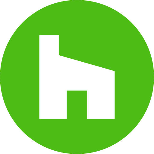 512x512 Circle, Houzz, Round Icon Icon