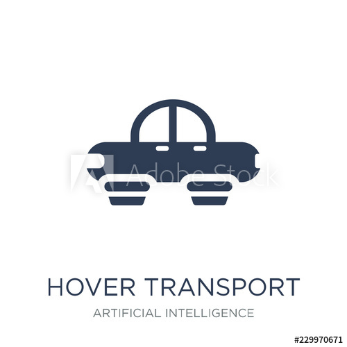 500x500 Hover Transport Icon Trendy Flat Vector Hover Transport Icon