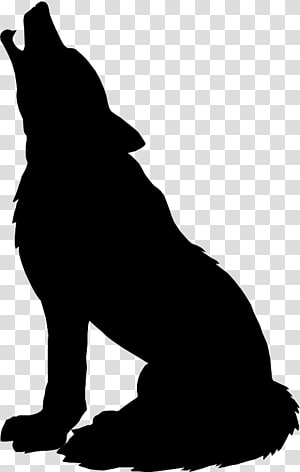 300x472 Dog Arctic Wolf Icon Howling Wolf Silhouette Transparent