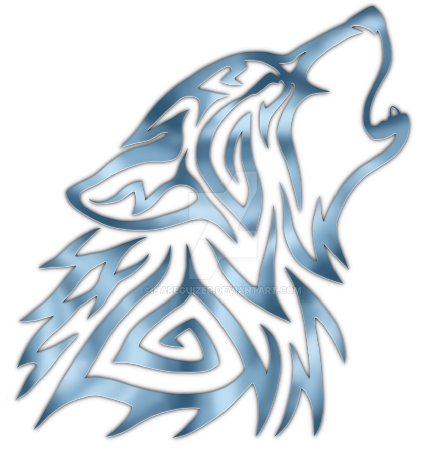 888x899 Download Free Gray Tattoo Moonlight Howling Wolf In The Icon