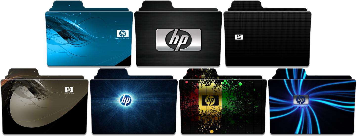 1445x553 Hp Folder Icon Pack