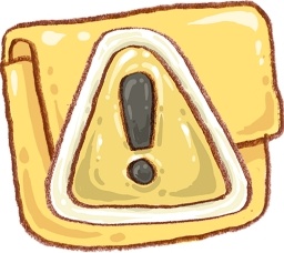 256x228 Hp Folder Caution Free Icon In Format For Free Download