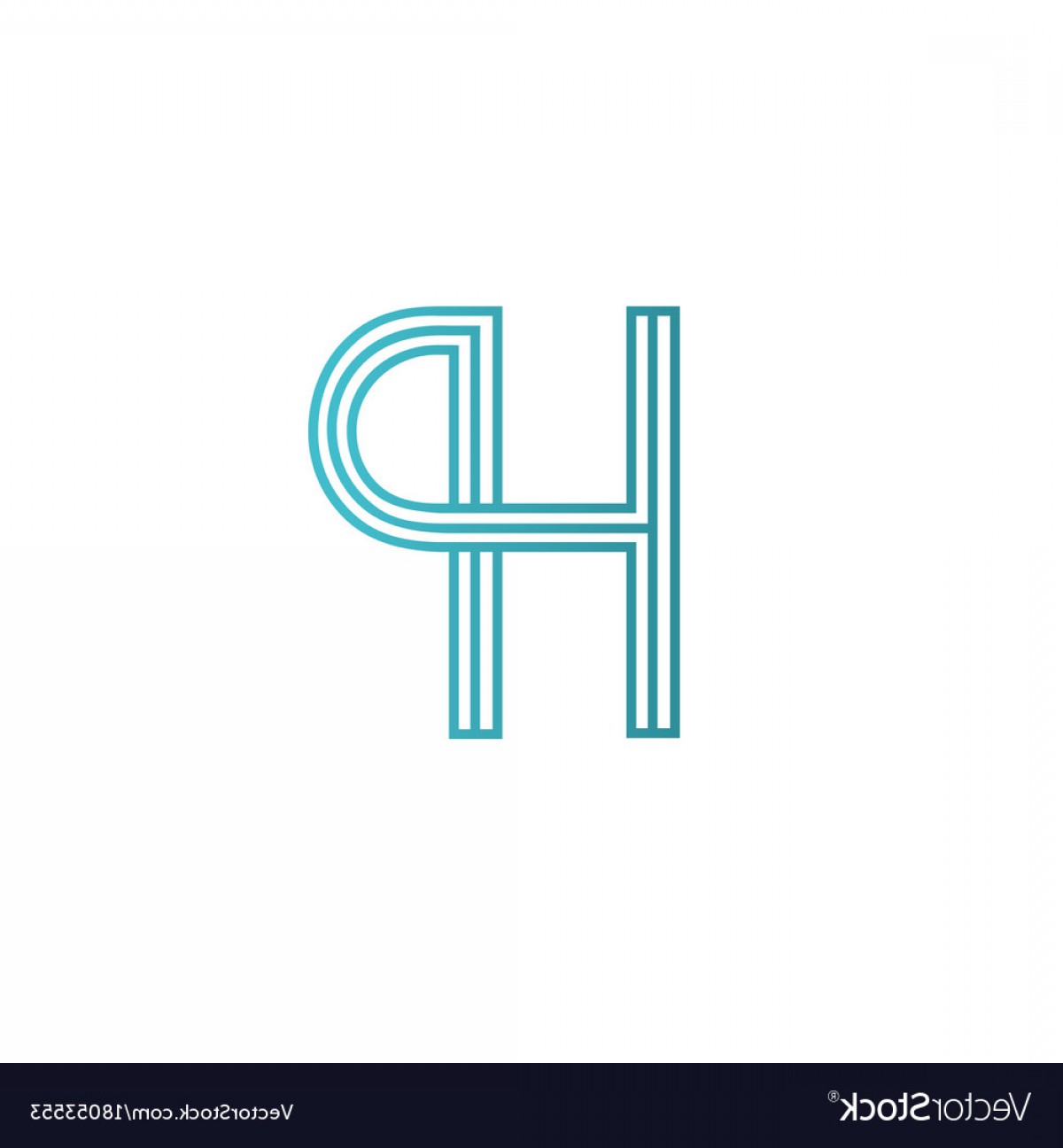 1200x1296 Letter H P Logo Icon Design Template Elements Vector Geekchicpro