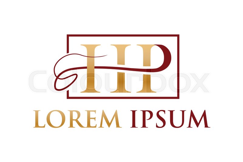 800x533 Letters Hp Logo, Icon Design, Isolated Stock Vector Colourbox