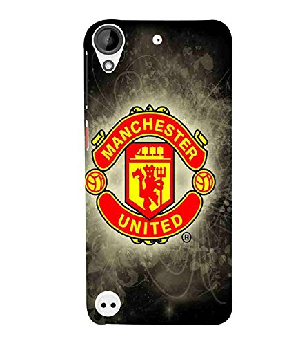 445x500 For Htc Desire Red Icon Printed Designer Back Case