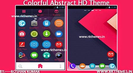 448x248 Colorful Abstract Theme For Nokia X, Nokia Xl, Samsung, Samsung