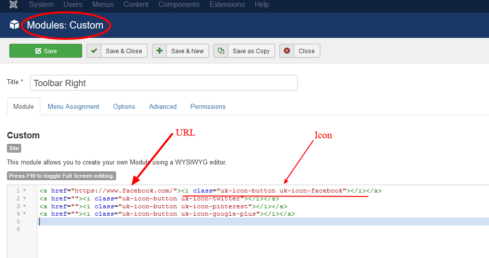 994x524 Social Icons Setup