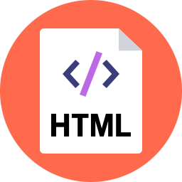 256x256 Html Icon Flat