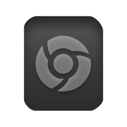 256x256 Chrome Html Icon Download Token Dark Icons Iconspedia