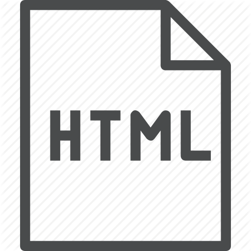 512x512 Document, Documents, Extension, File, Html Icon