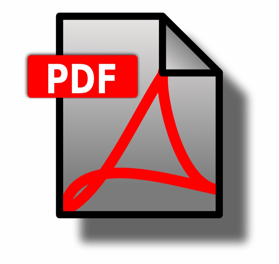 920x872 Pdf Icon Clip Art