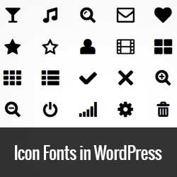 250x250 How To Use Icon Fonts In Wordpress Post Editor
