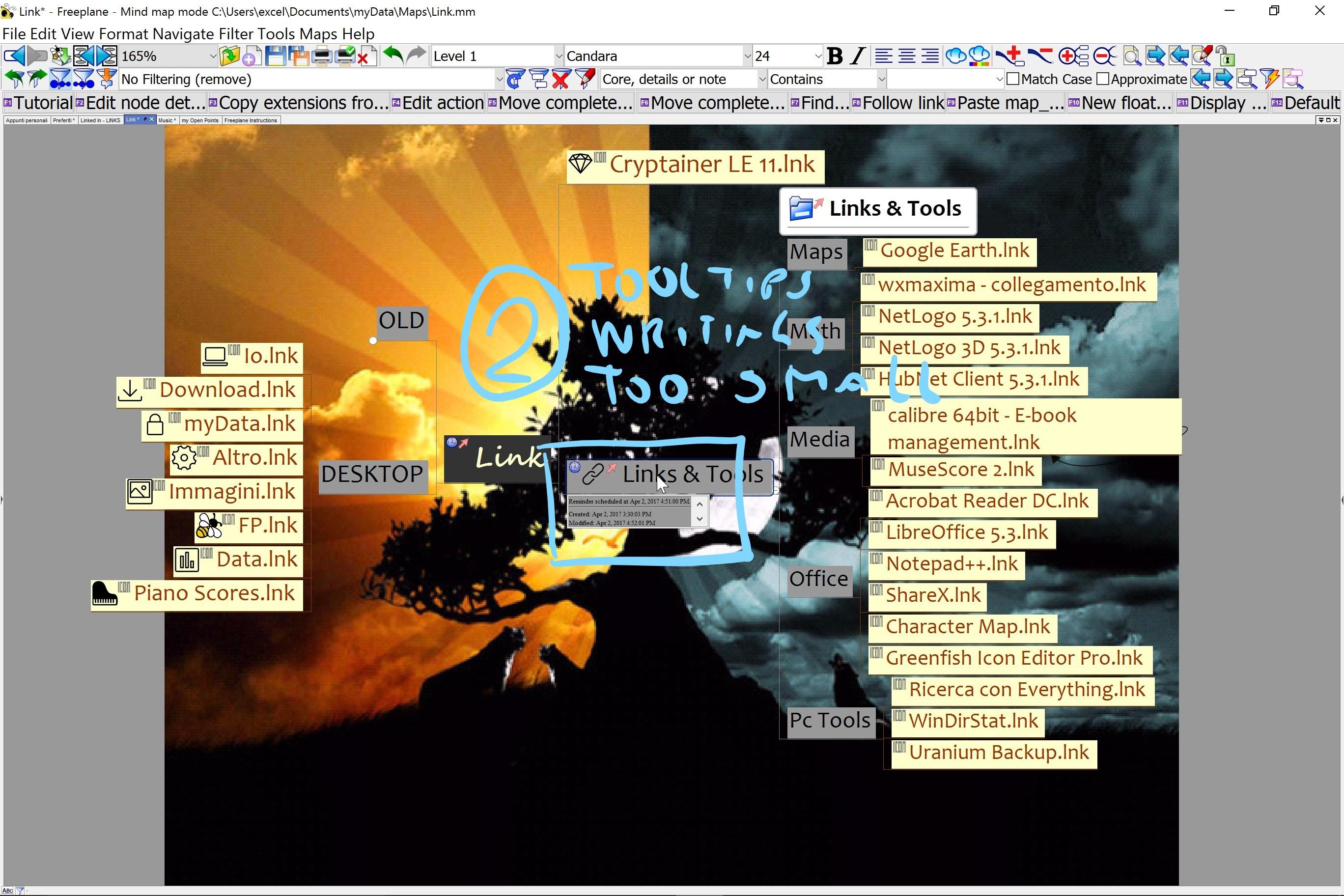 2736x1824 Freeplane Discussion Open Discussion Character Size And Icon