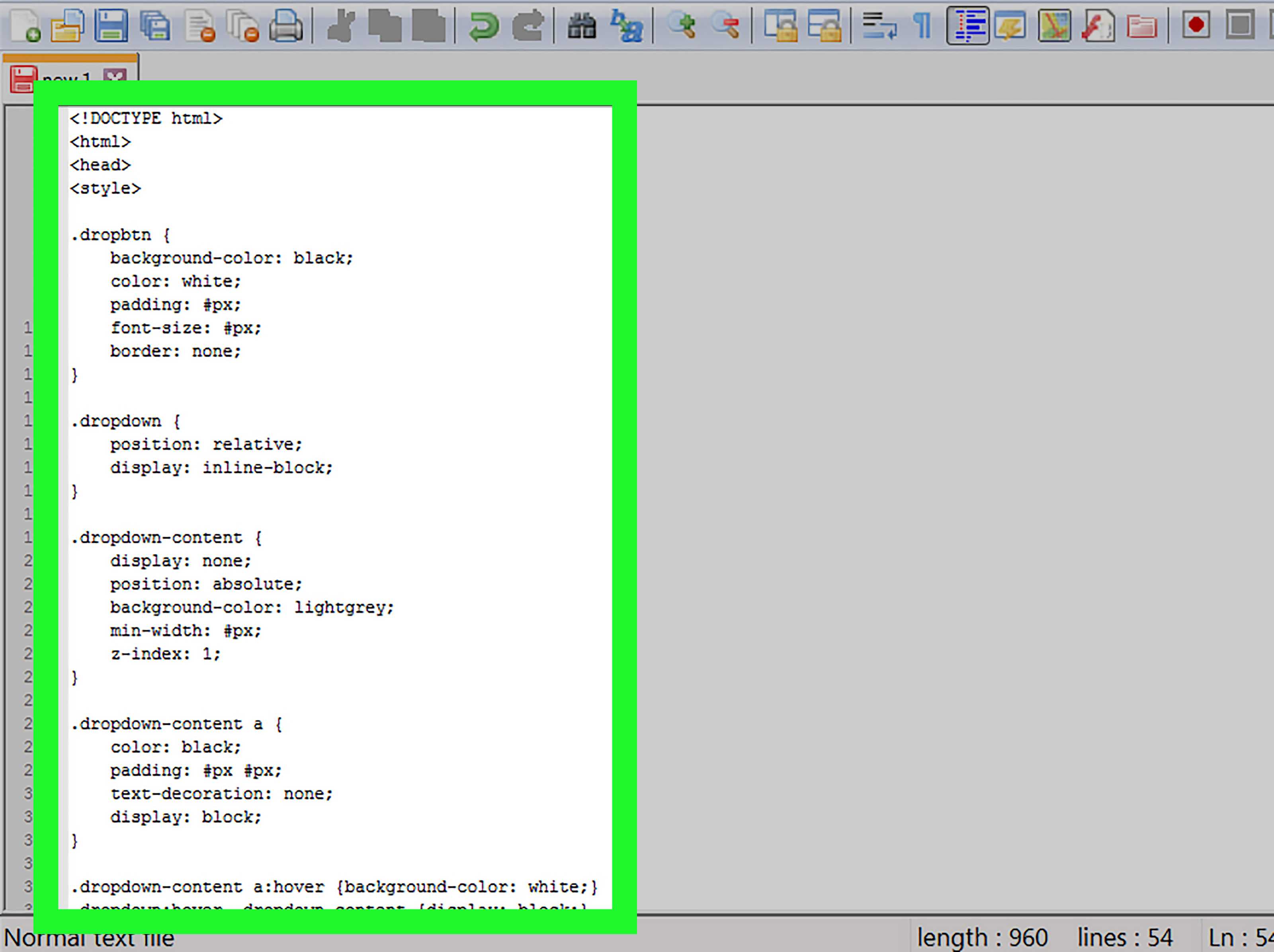 3200x2392 How To Create A Dropdown Menu In Html And Css