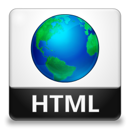 256x256 Html Icon