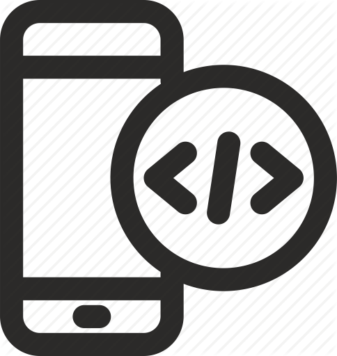 484x512 App, Code, Css, Html, Phone, Programming, Seo Icon