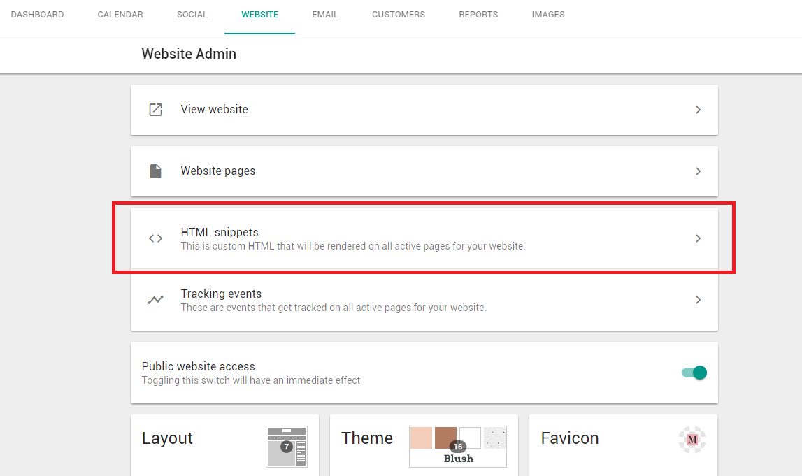 1147x681 Adding Site Wide Html Snippets Browse Help Topics