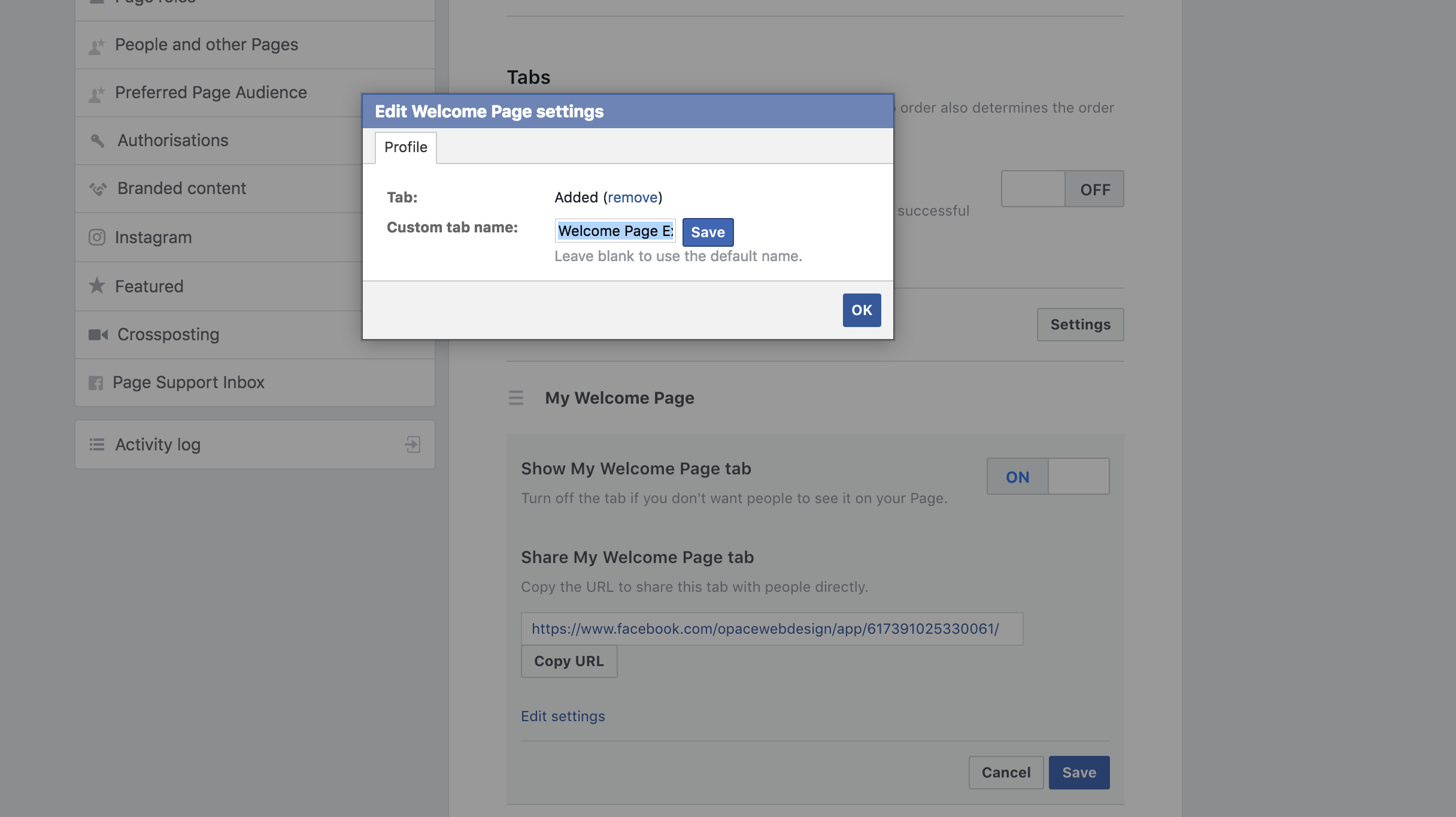 How To Change A Custom Tab Or Welcome 2432x1364 How To Change A Custom Tab Or Welcome